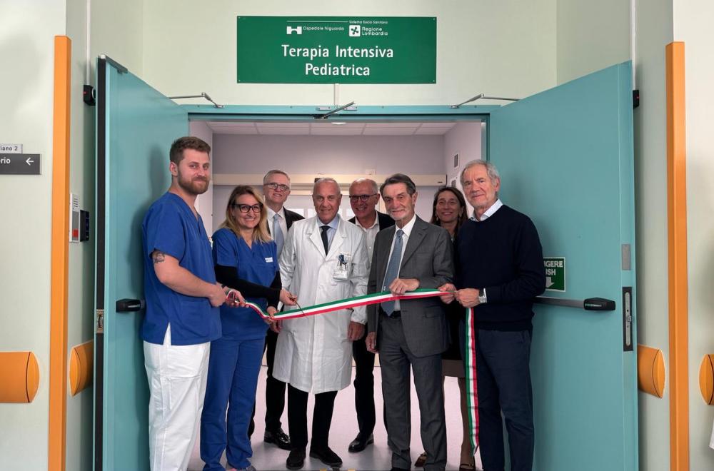  Nasce la nuova Terapia Intensiva Pediatrica all'Ospedale Niguarda