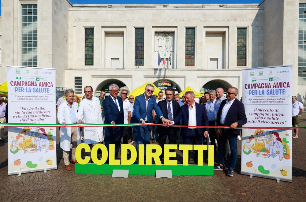 Campagna amica per la salute: siglato il protocollo d'intesa tra Coldiretti e Ospedale Niguarda